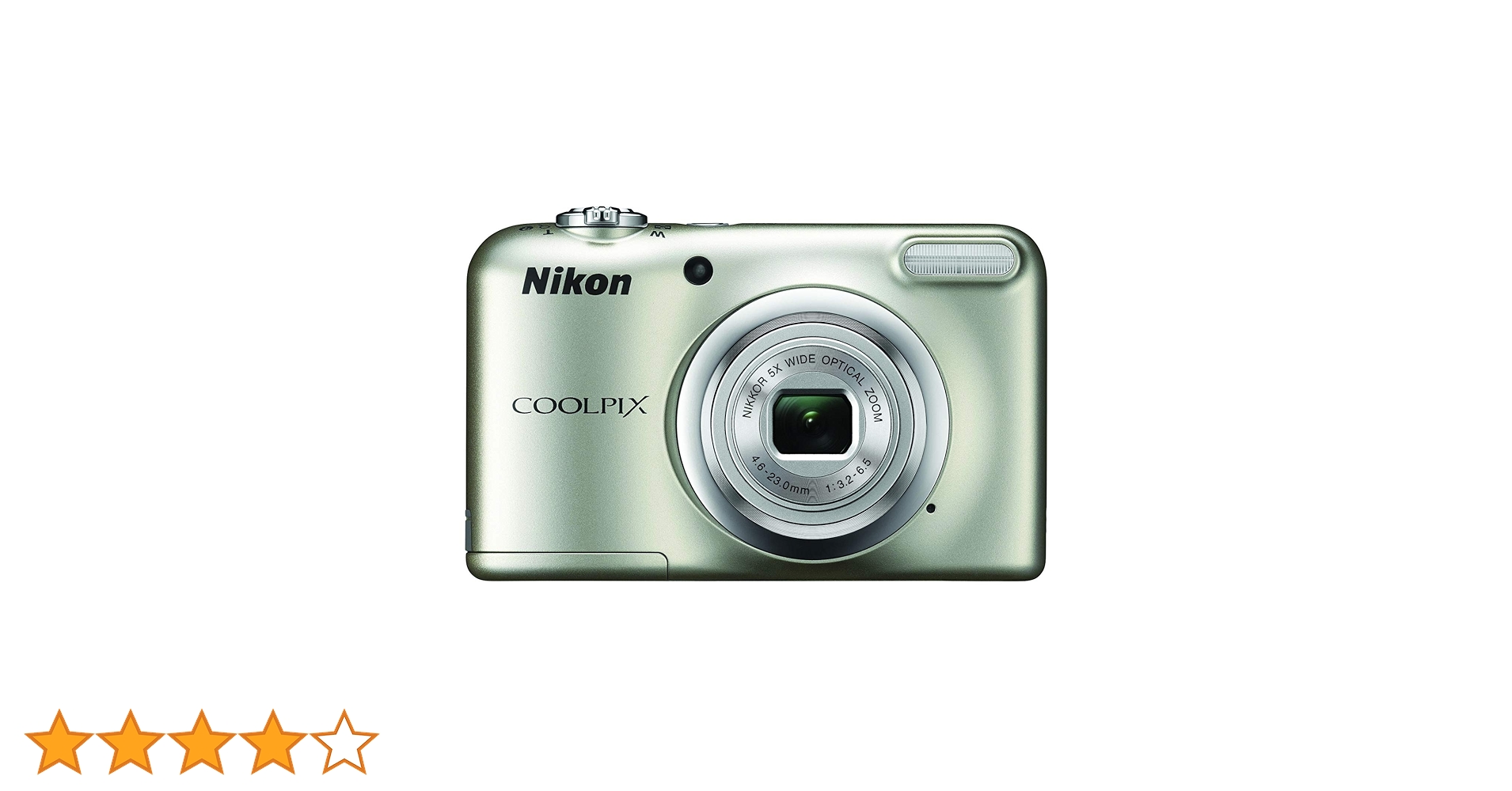 Buy Nikon COOLPIX A10 16.1MP Digital Camera - Silver Online at Low